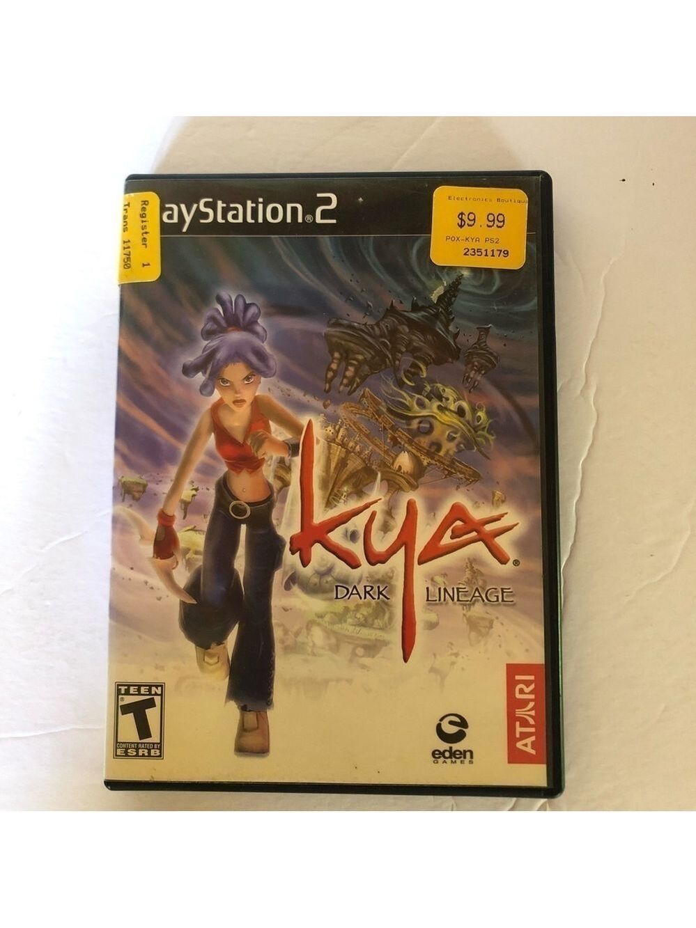 PS2 DARK LINEAGE Atari game for PlayStation 2 Tested